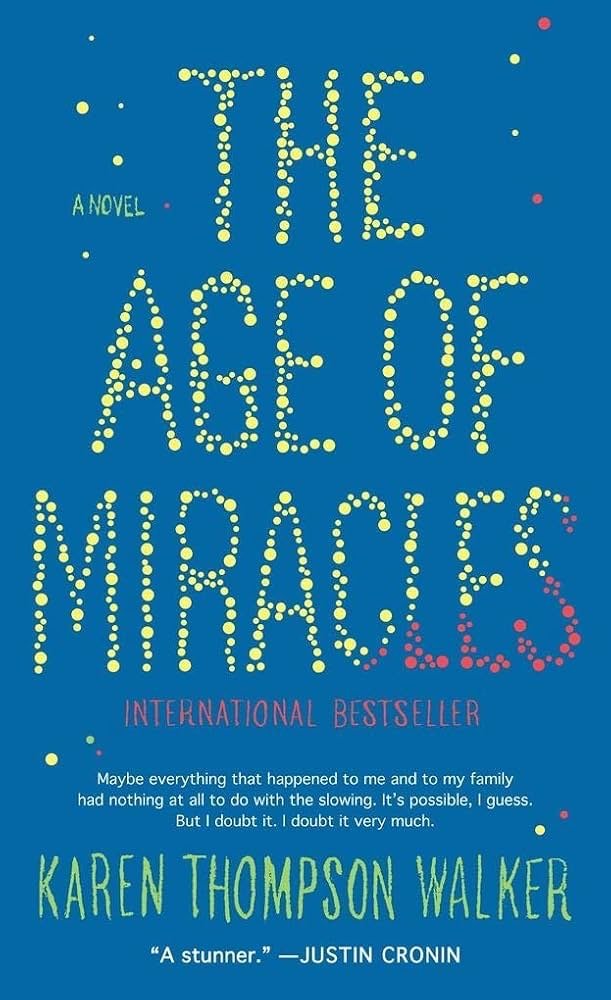 The Age of Miracles cover